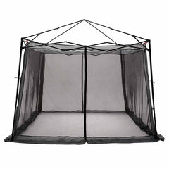 vidaXL Inner Tent 6-Person Grey and Orange Taffeta 5