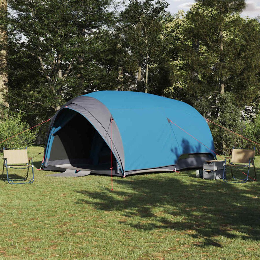 Tunnel tent Taffeta Waterproof Blue 6-person