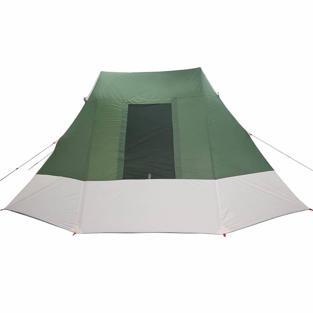 Camping Tent 10-Person Taffeta Waterproof Green