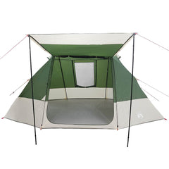 Camping Tent 10-Person Taffeta Waterproof Green