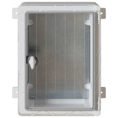 vidaXL Control Cabinet Grey 32 x 15 x 35 cm ABS Plastic 5
