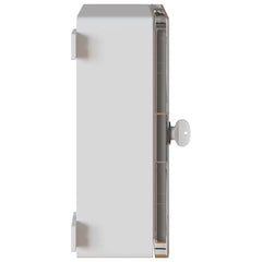 vidaXL Control Cabinet Grey 32 x 15 x 35 cm ABS Plastic 6