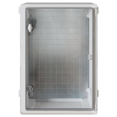 vidaXL Control Cabinet Grey 42 x 19.5 x 50 cm ABS Plastic 5