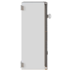 vidaXL Control Cabinet Grey 42 x 19.5 x 50 cm ABS Plastic 6