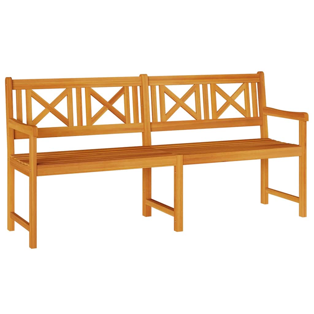 vidaXL Outdoor Bench Natural 180 x 56 x 90 cm Solid Acacia Wood 2