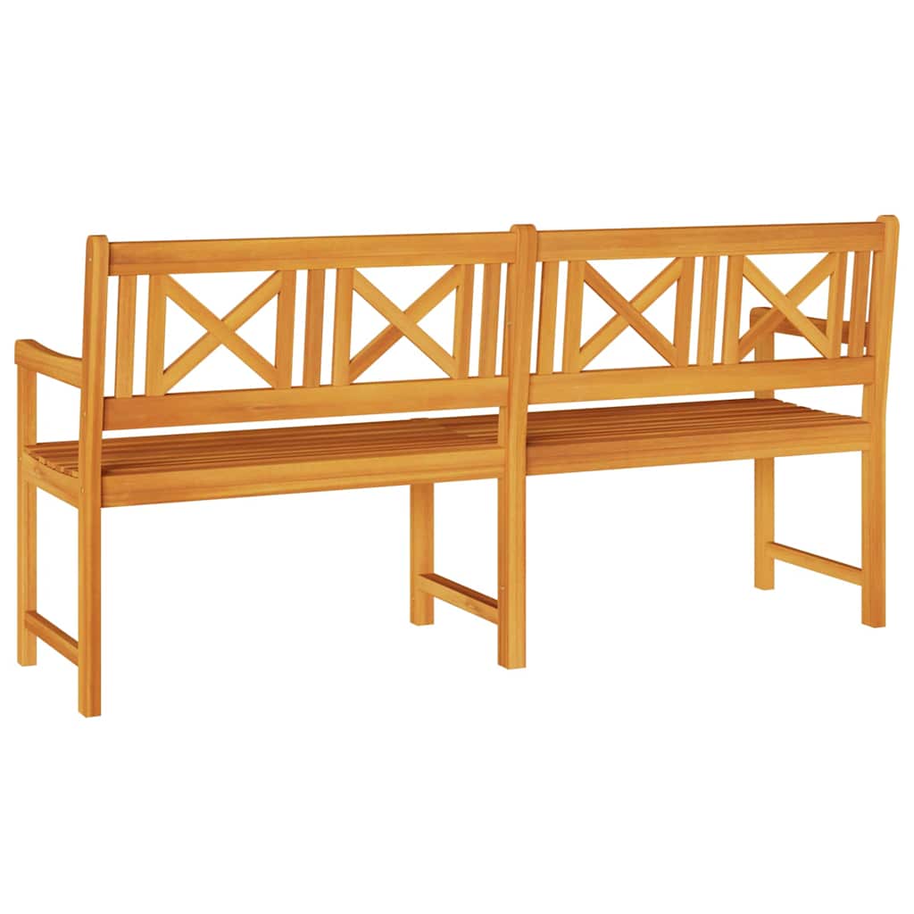 vidaXL Outdoor Bench Natural 180 x 56 x 90 cm Solid Acacia Wood 6