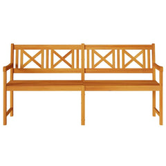 vidaXL Outdoor Bench Natural 180 x 56 x 90 cm Solid Acacia Wood 4