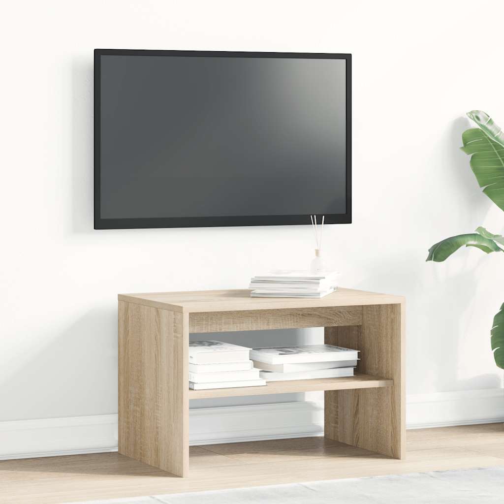 vidaXL TV Cabinet Sonoma Oak 60x40x40 cm Engineered Wood 4