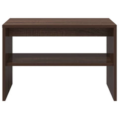 vidaXL TV Cabinet Brown Oak 60x40x40 cm Engineered Wood 5