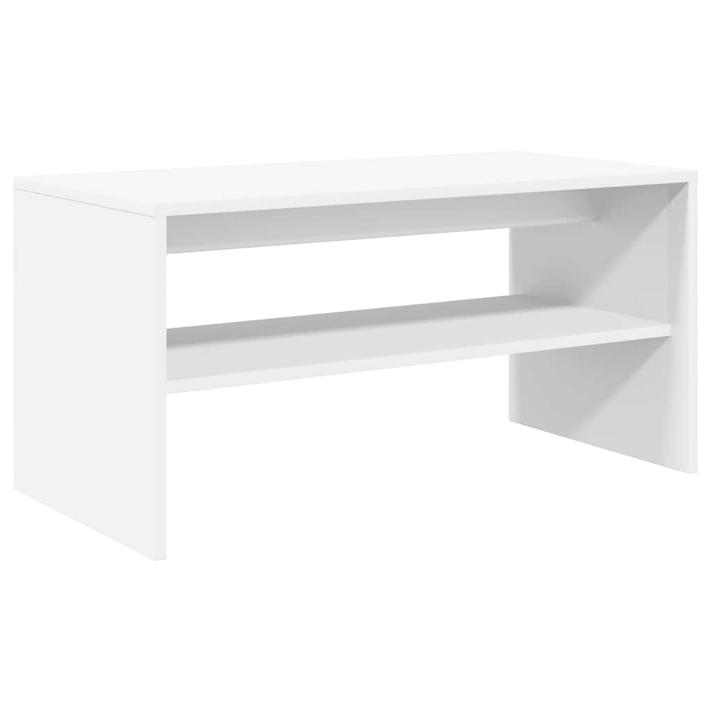 vidaXL TV Cabinet White 80x40x40 cm Engineered Wood 2