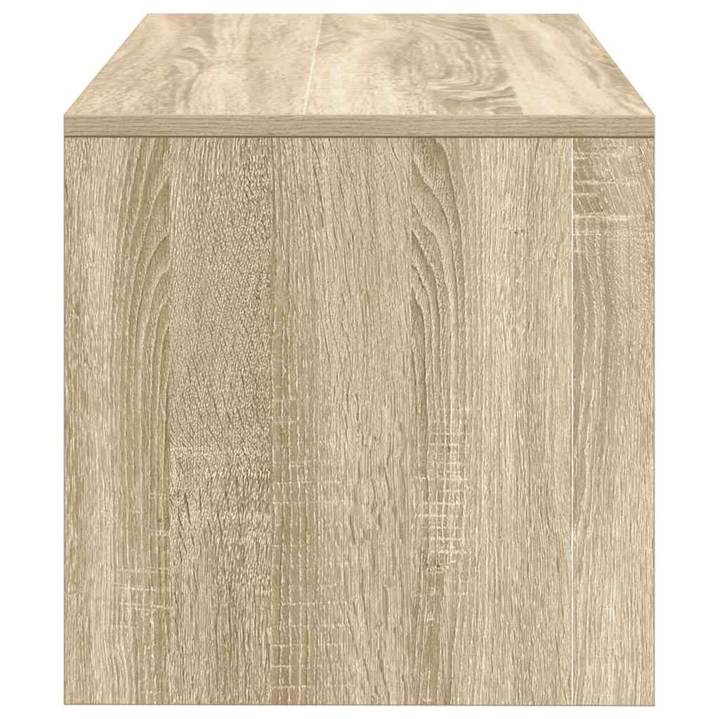 vidaXL TV Cabinet Sonoma Oak 80x40x40 cm Engineered Wood 6