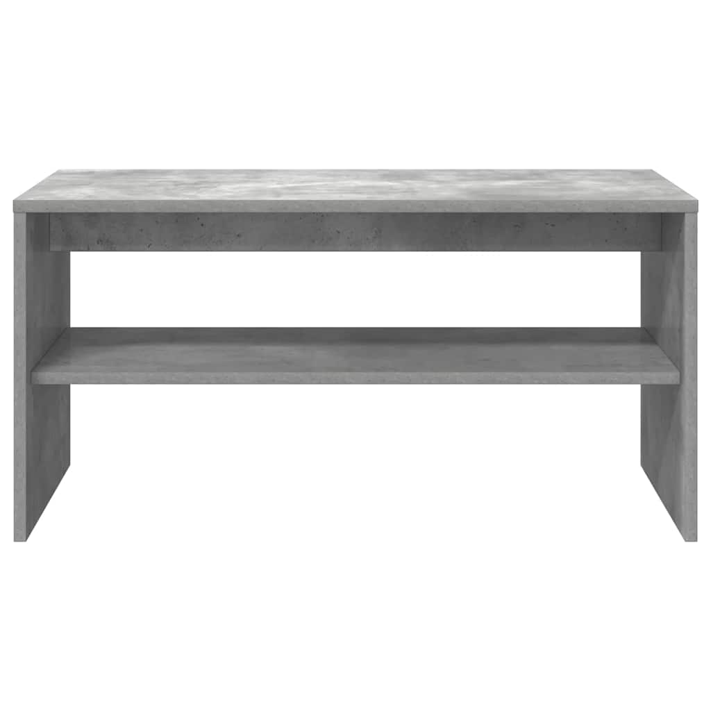 vidaXL TV Cabinet Concrete Grey 80x40x40 cm Engineered Wood 5
