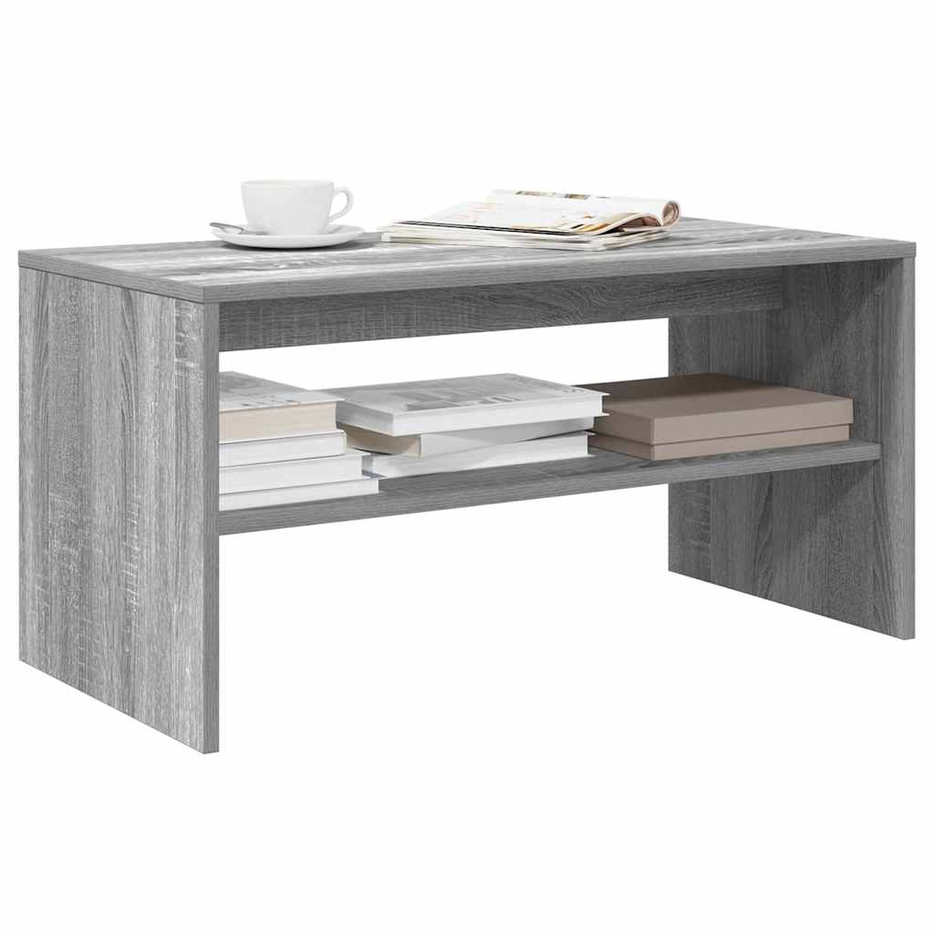 vidaXL TV Cabinet Grey Sonoma 80x40x40 cm Engineered Wood 1