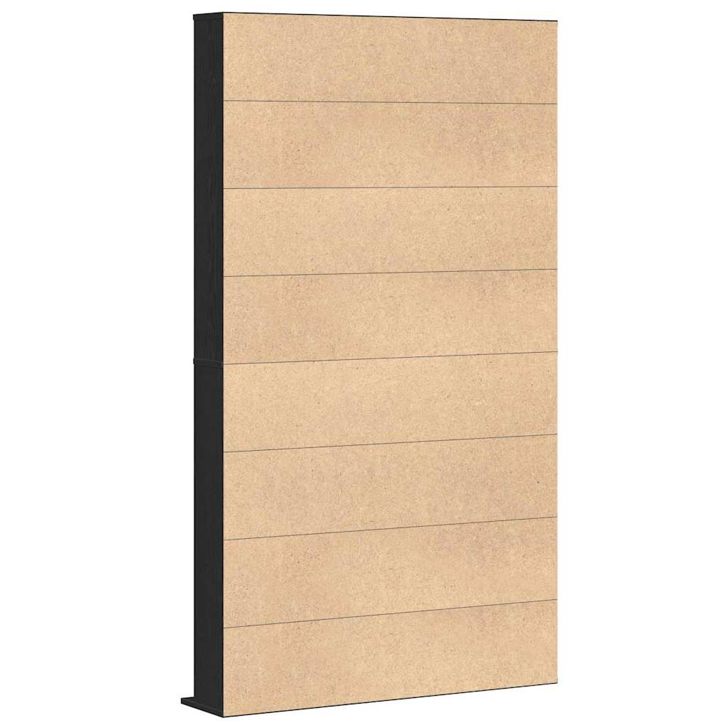 CD Cabinet Black Oak Engineered Wood, image 5