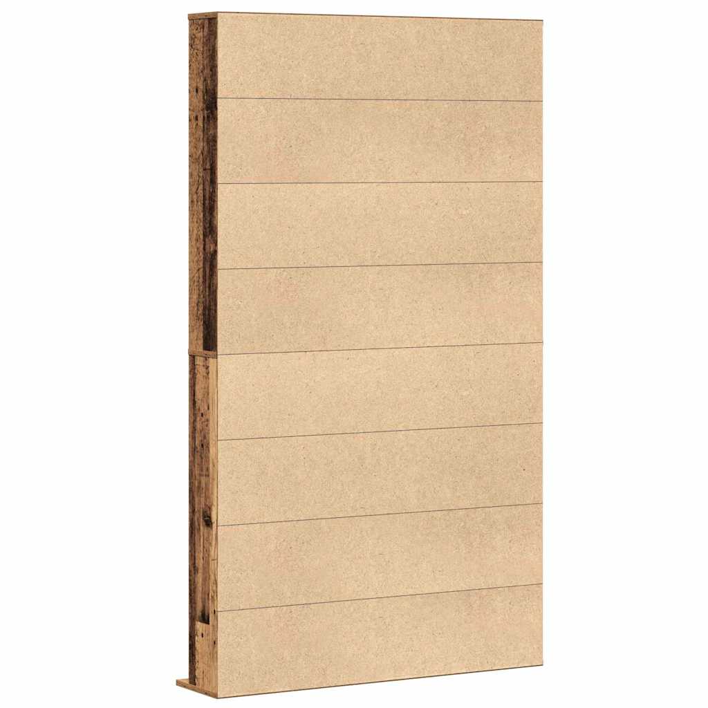 vidaXL CD Cabinet Old wood 101 x 23 x 177.5 cm Engineered Wood 5