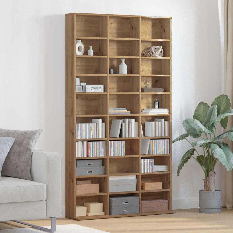 CD Cabinet Artisan Oak Engineered Wood