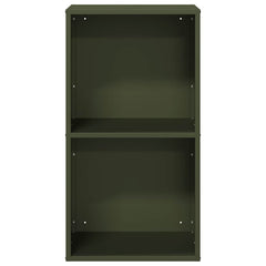 vidaXL Firewood Rack Olive Green 40x30x75 cm Cold-rolled steel 5