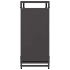 vidaXL Firewood Rack Black 60x28x65 cm Cold-rolled steel 6