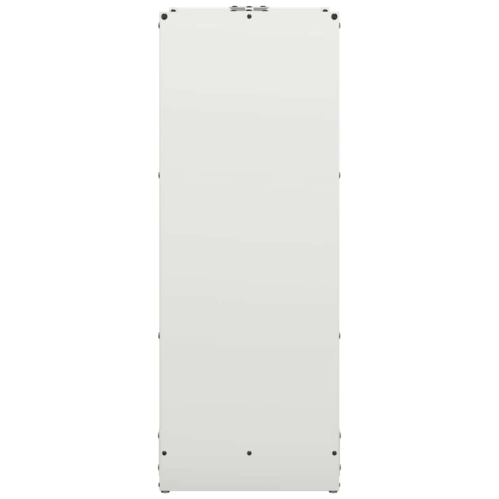 vidaXL Firewood Rack White 40x30x80 cm Cold-rolled steel 6
