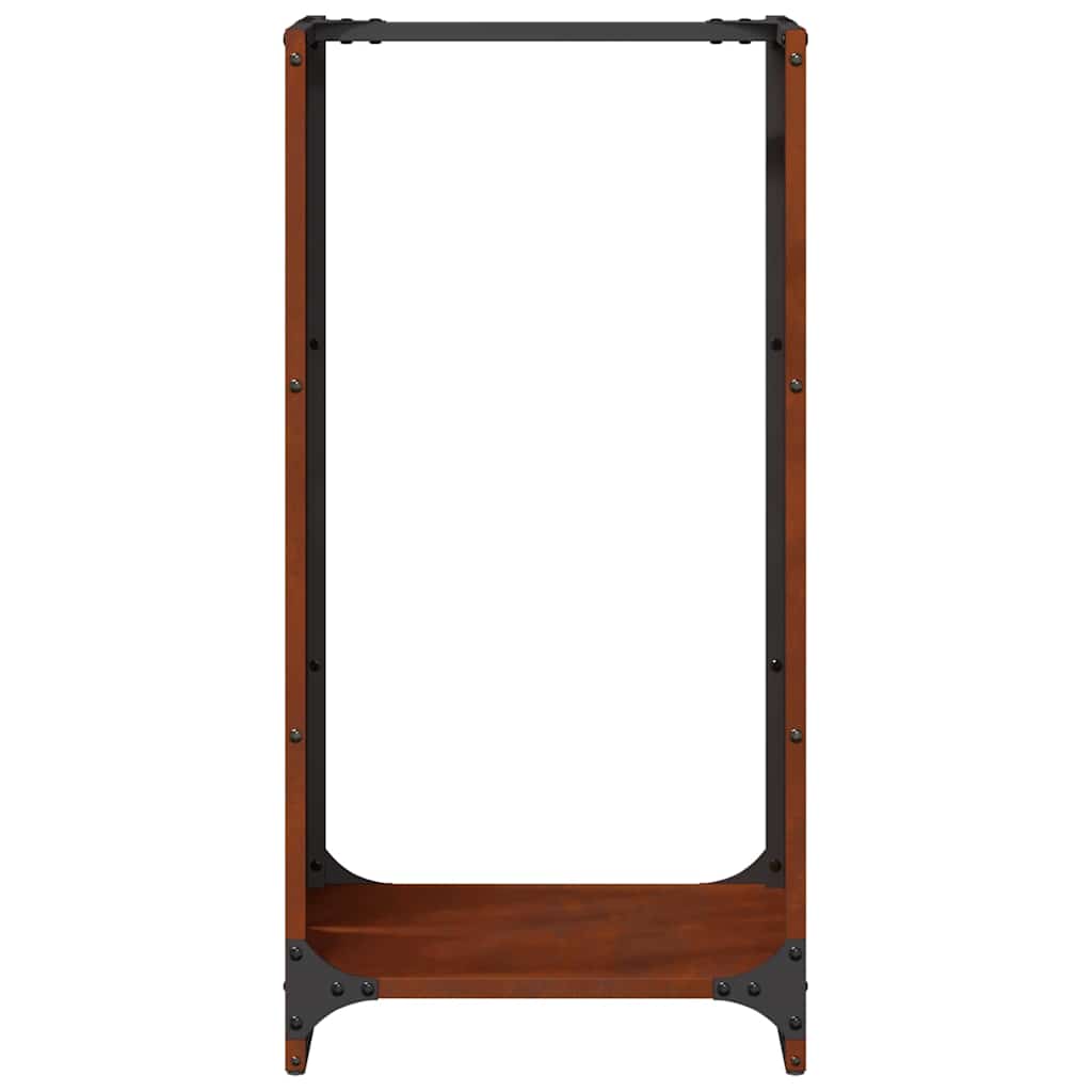 vidaXL Firewood Rack 40x30x80 cm Weathering Steel 6