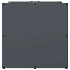 vidaXL Firewood Rack Anthracite 40x40x40 cm Cold-rolled steel 6