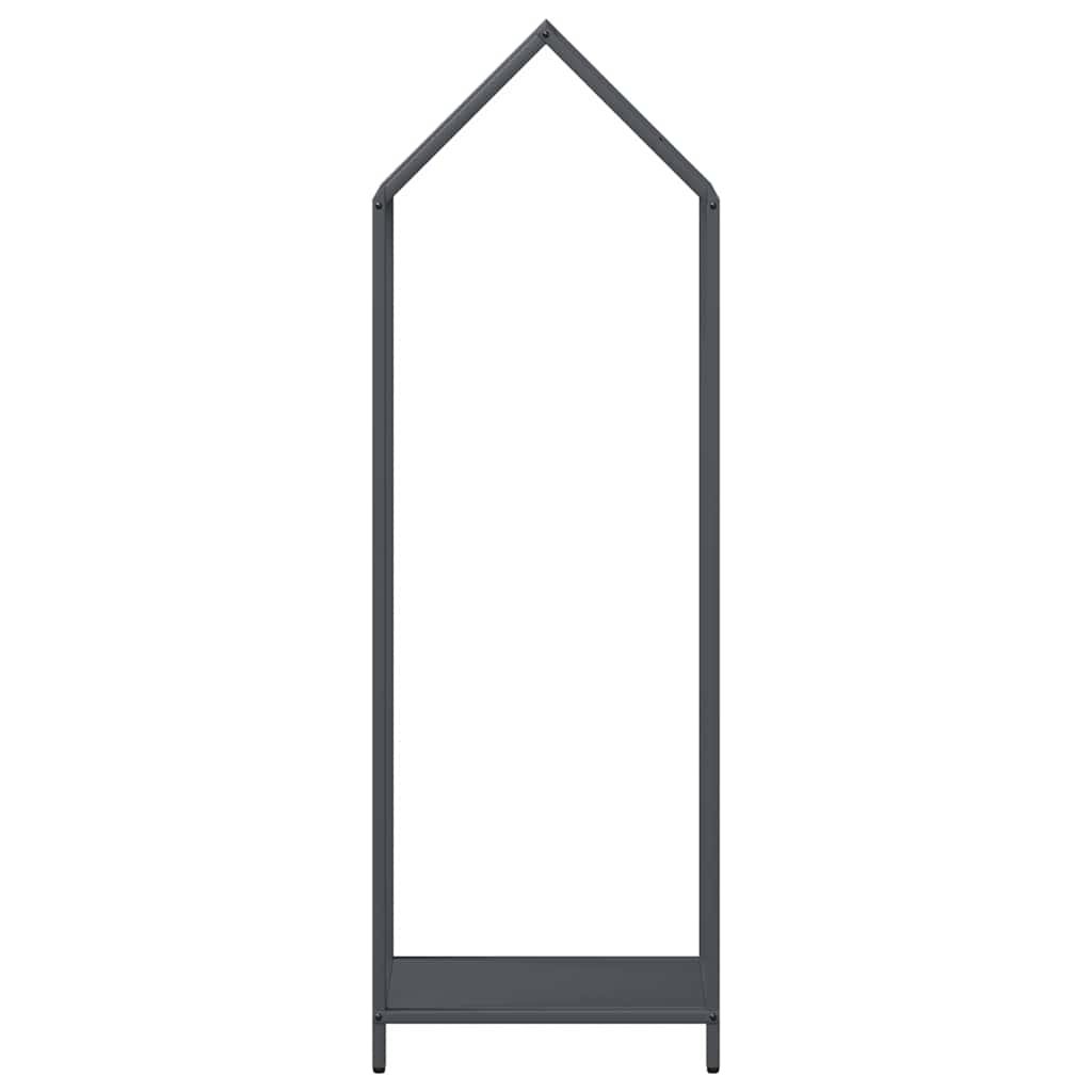 vidaXL Firewood Rack Anthracite 40x25x120 cm Cold-rolled steel 5