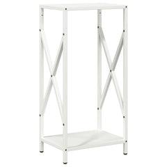 vidaXL Firewood Rack White 34x25x70 cm Cold-rolled steel 2