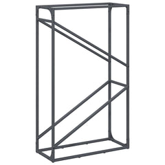vidaXL Firewood Rack Anthracite 60x25x100 cm Cold-rolled steel 2