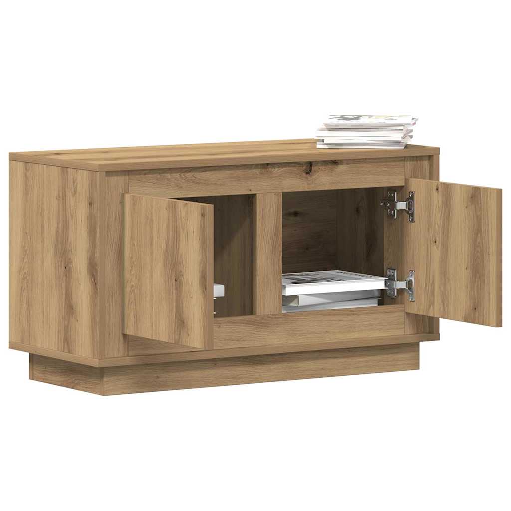 vidaXL TV Cabinet 80 x 35 x 45 cm Artisan oak Engineered wood 3