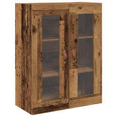 vidaXL Wall Cabinet Old Wood 69.5 x 34 x 90 cm Engineered Wood 2