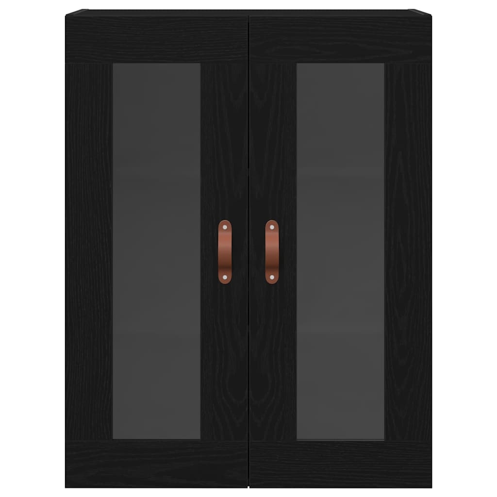 vidaXL Wall Cabinet Black Oak 69.5 x 34 x 90 cm Engineered Wood 6