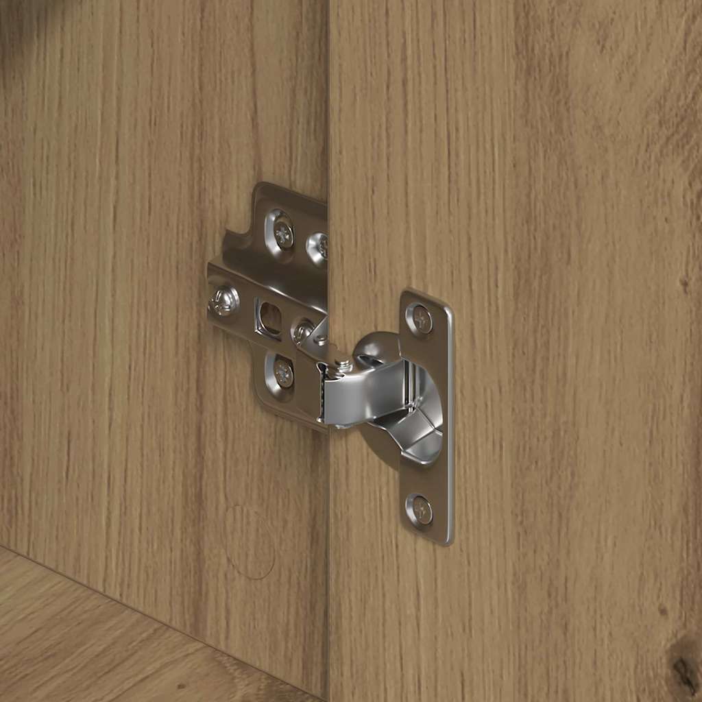 vidaXL Sideboard Artisan Oak 60 x 31 x 84 cm Engineered Wood 6