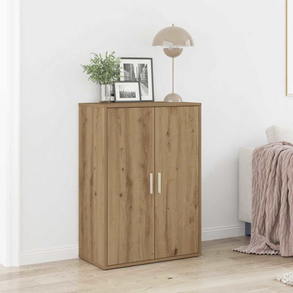 vidaXL Sideboard Artisan Oak 60 x 31 x 84 cm Engineered Wood 1