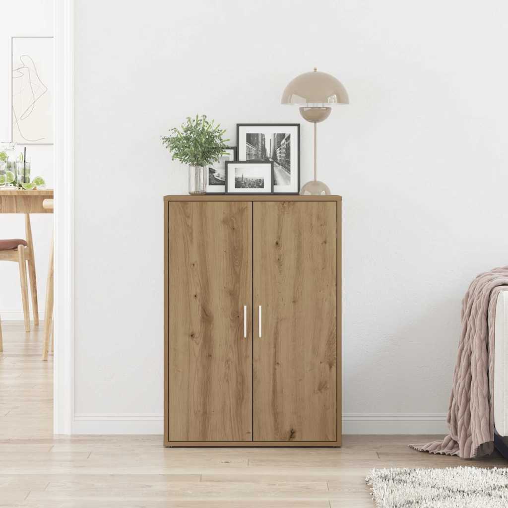 vidaXL Sideboard Artisan Oak 60 x 31 x 84 cm Engineered Wood 3
