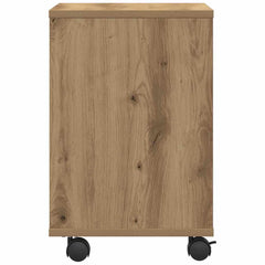 vidaXL Printer Stand Artisan Oak 41 x 32 x 48 cm Engineered Wood 5