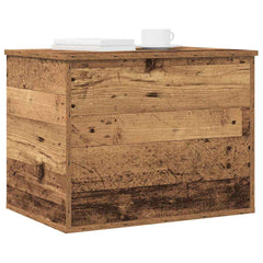 vidaXL Storage Box Old wood 60 x 42 x 46 cm Engineered Wood 3