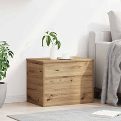 vidaXL Storage Box Artisan oak 60 x 42 x 46 cm Engineered Wood 4