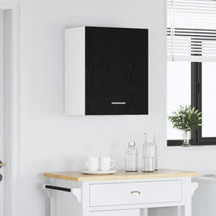 vidaXL Hanging Cabinet Black Oak 50 x 31 x 60 cm Engineered Wood 4