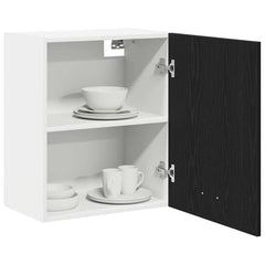 vidaXL Hanging Cabinet Black Oak 50 x 31 x 60 cm Engineered Wood 3