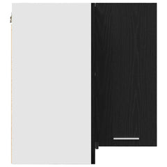 vidaXL Hanging Cabinet Lyon Black Oak 57 x 57 x 60 cm Engineered Wood 6