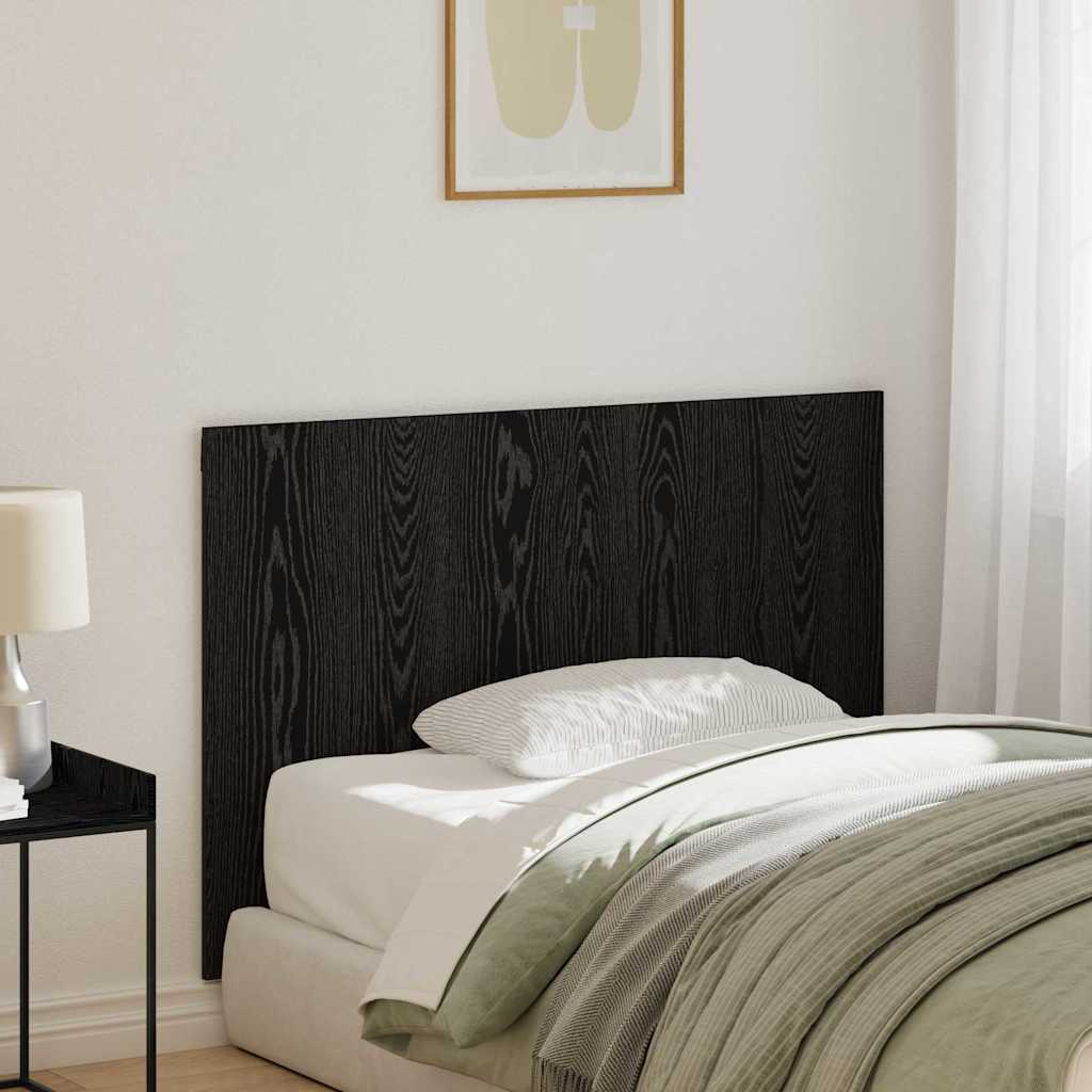 vidaXL Bed Headboard Black Oak Engineered Wood 1