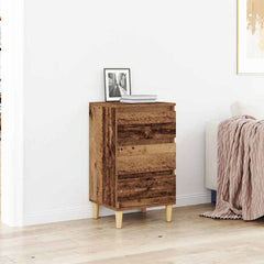Bedside Cabinet 40x35x70 cm Engineered Wood Old wood