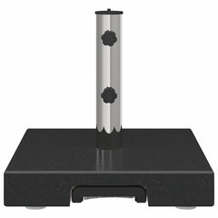 vidaXL Parasol Base Black 41 x 41 x 37 cm Granite 6