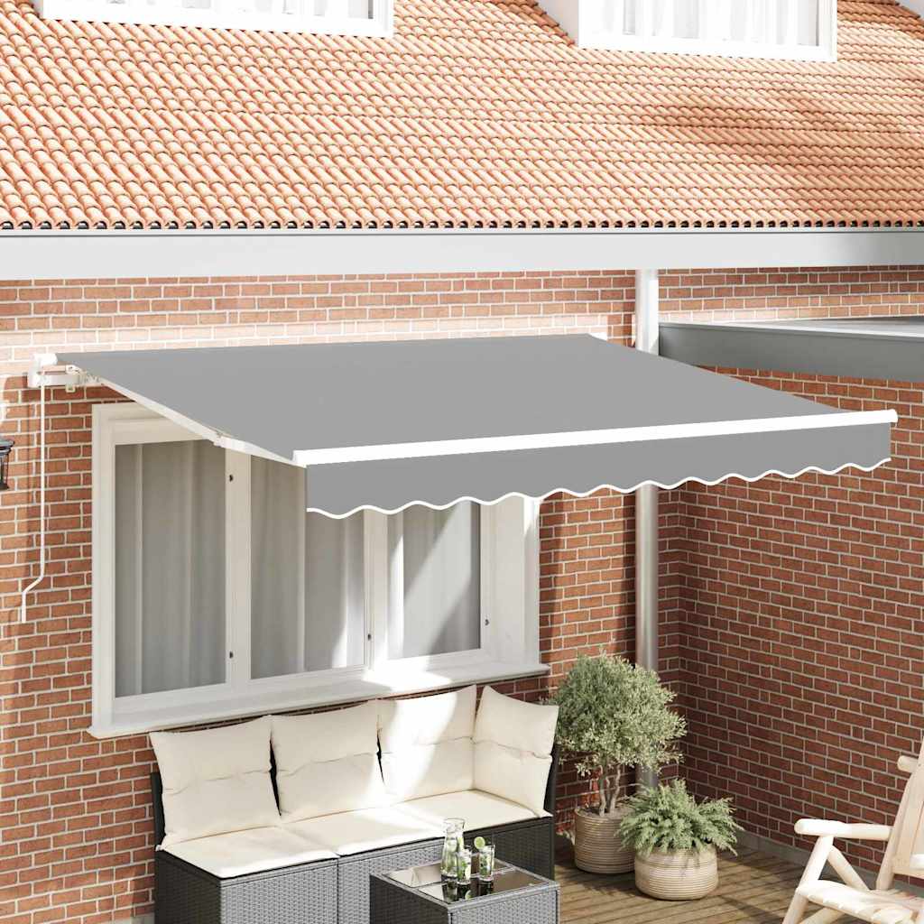 vidaXL Awning Frame White 3 x 2 m Metal 1