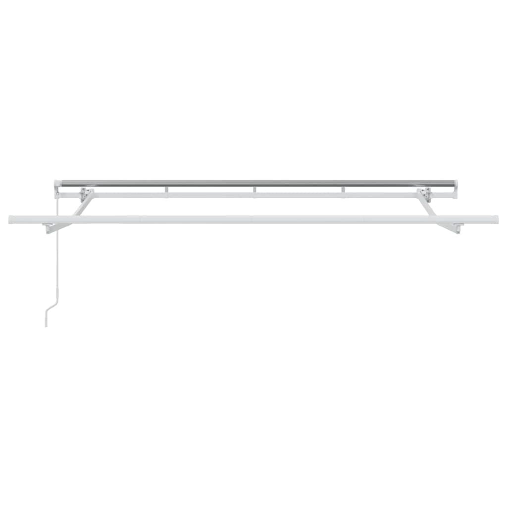 vidaXL Awning Frame White 3 x 2 m Metal 4