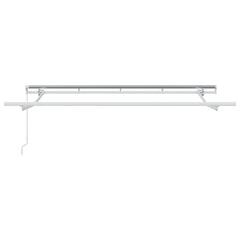 vidaXL Awning Frame White 3 x 2 m Metal 4