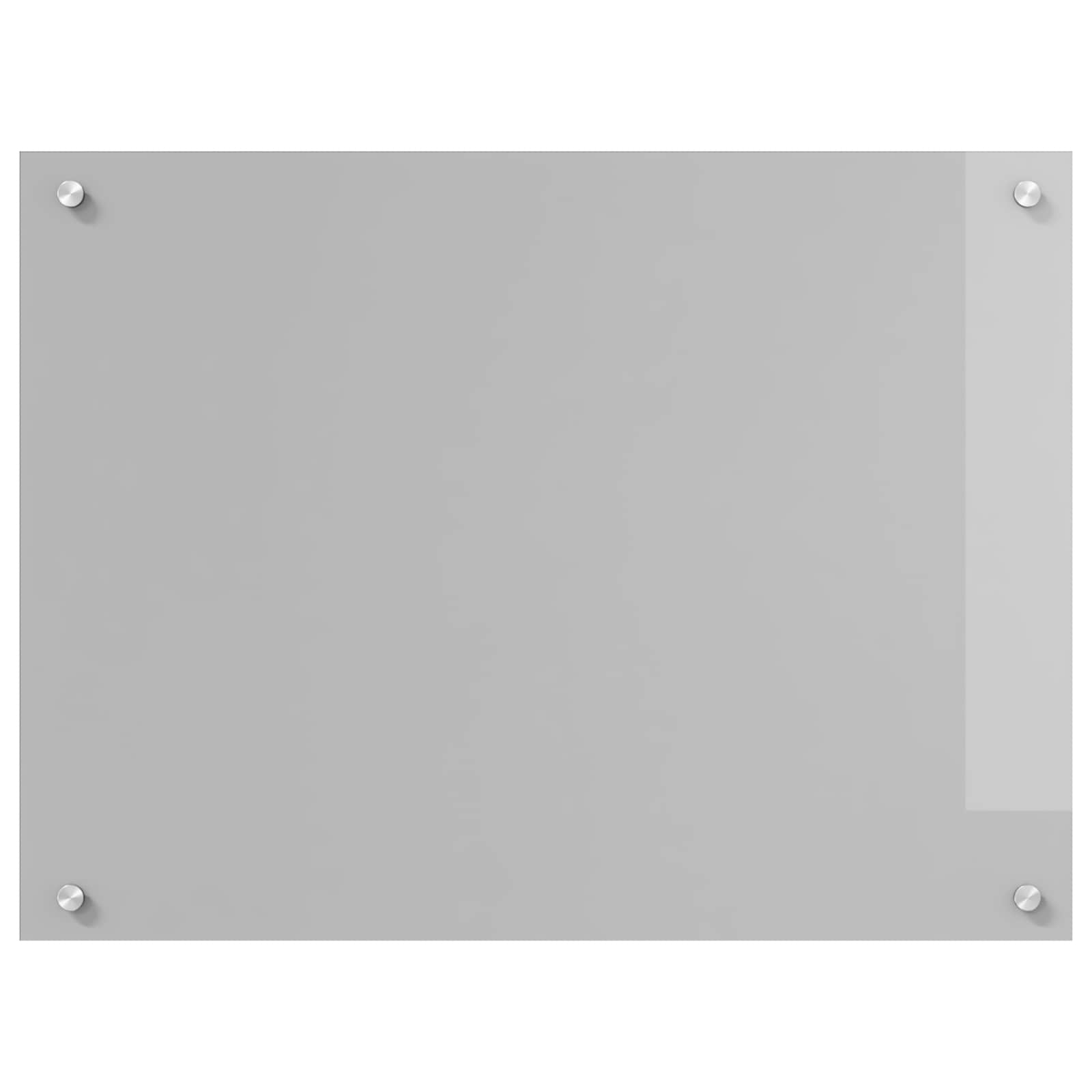 vidaXL Kitchen Backsplash Light Grey 80 x 60 cm Tempered Glass 2