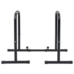 vidaXL Dip Bar Manual Black 116 x 66 x 74.5 cm Powder-Coated Steel 3