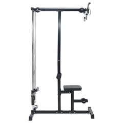 vidaXL Lat Pulldown Machine Manual Black 110 x 70 x 187 cm 4
