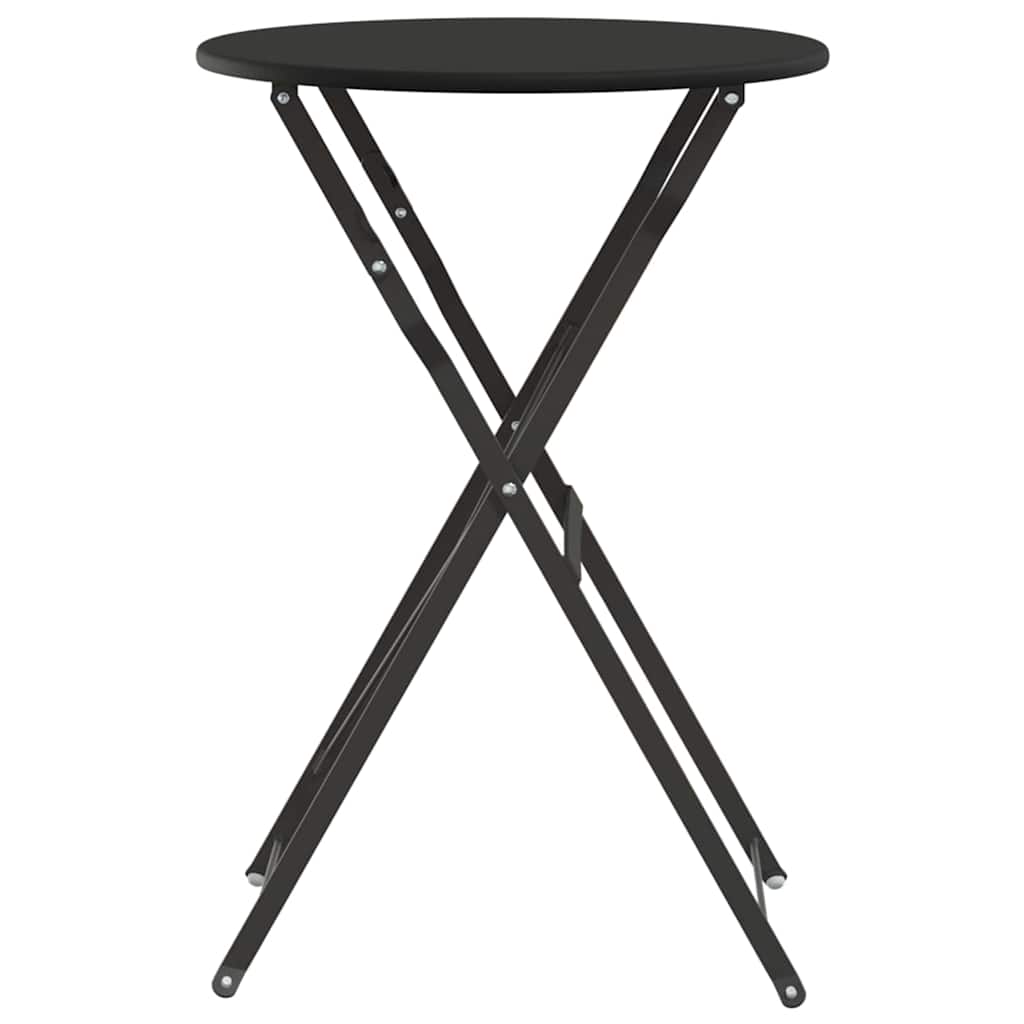 vidaXL Bistro Table Anthracite Ø 50 x 71 cm Powder-coated Steel 5